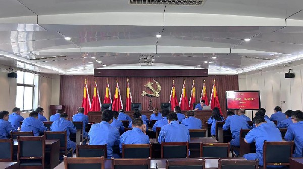 【理論宣講】化工基地開展“國企姓國、核心向黨”宣講活動